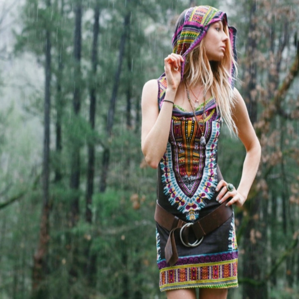 🌻 HELLO FRIENDS 🌻 TRAVEL BALI BURNINGMAN HEM LIMITED HANDMADE FLOW INK OMBRE - Picture 16 of 16